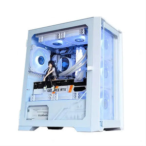 Aotesier gaming pc gamer E5 2650 CPU with Rtx3050 RTX3060 16G/32G ram desktop computer core i7 i5 I9 cpu computadoras pc game