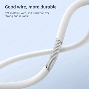 Half-In-Ear Wired Headphones HiFi Music Earbud Handfree Earphone Type-C 3.5mm With Mic For Android Samsung Xiaomi Tablet Laptops