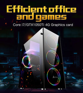 Cheap price China factory OEM ODM desktop gaming Core I7 CPU gamer computer pc